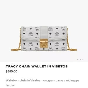 MCM Wallet Purse SILVER NOT GOLD